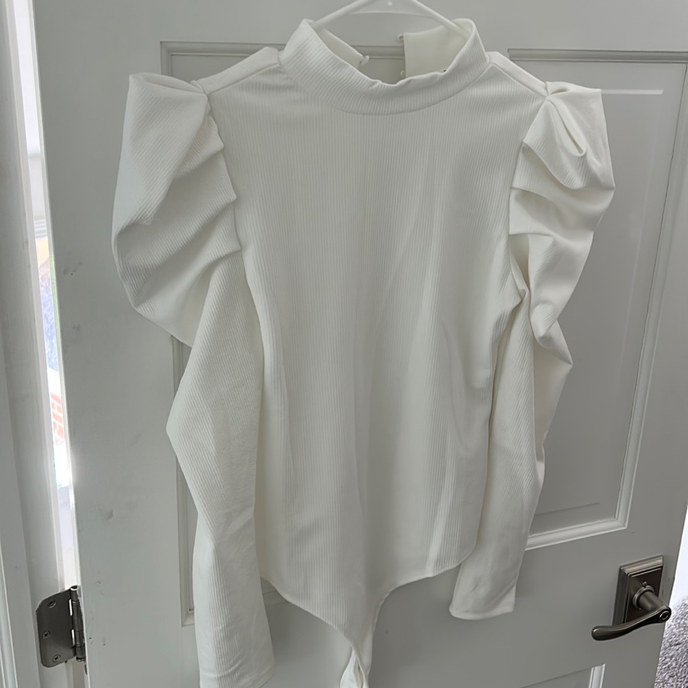TCEC long sleeve bodysuit, Size L, runs bit smaller